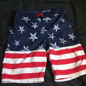 Boys swim trunks.
